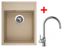 Sinks CLASSIC 400 Sahara + Vitalia 